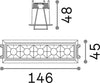 Modulo-Lika-Alluminio-Bianco-Led-12W-3000K-Luce-Calda