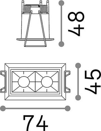 Modulo-Lika-Alluminio-Bianco-Led-6W-3000K-Luce-Calda