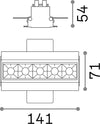 Modulo-Lika-Alluminio-Nero-Led-12W-4000K-Luce-Naturale