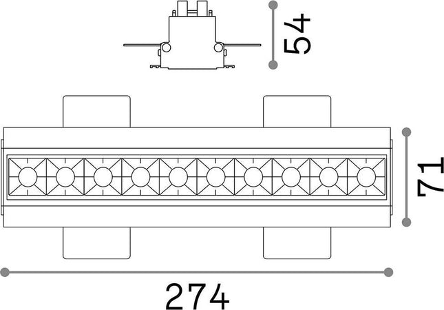 Modulo-Lika-Alluminio-Nero-Led-20W-4000K-Luce-Naturale