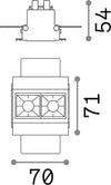 Modulo-Lika-Alluminio-Nero-Led-6W-4000K-Luce-Naturale