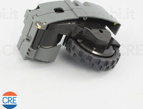 Modulo-Ruota-Sinistra-Grigia-per-Roomba-Serie-500,-600,-700,-800,-900