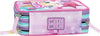 Mofu-Mofu-Unicorn---Astuccio-Triplo-Completo,-3-Scomparti,-45-Accessori-Scuola-Elementare,-20cm