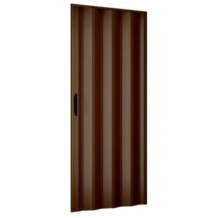 Porta a Soffietto in PVC spessore 9 mm "RIGI" con maniglia 82 x h 210 cm