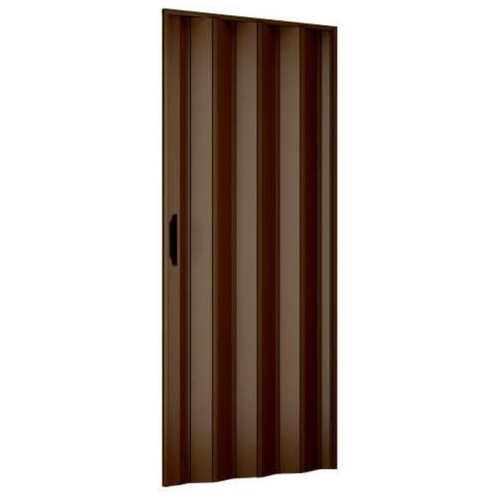Porta a Soffietto in PVC spessore 9 mm RIGI con maniglia 82 x h 210 cm