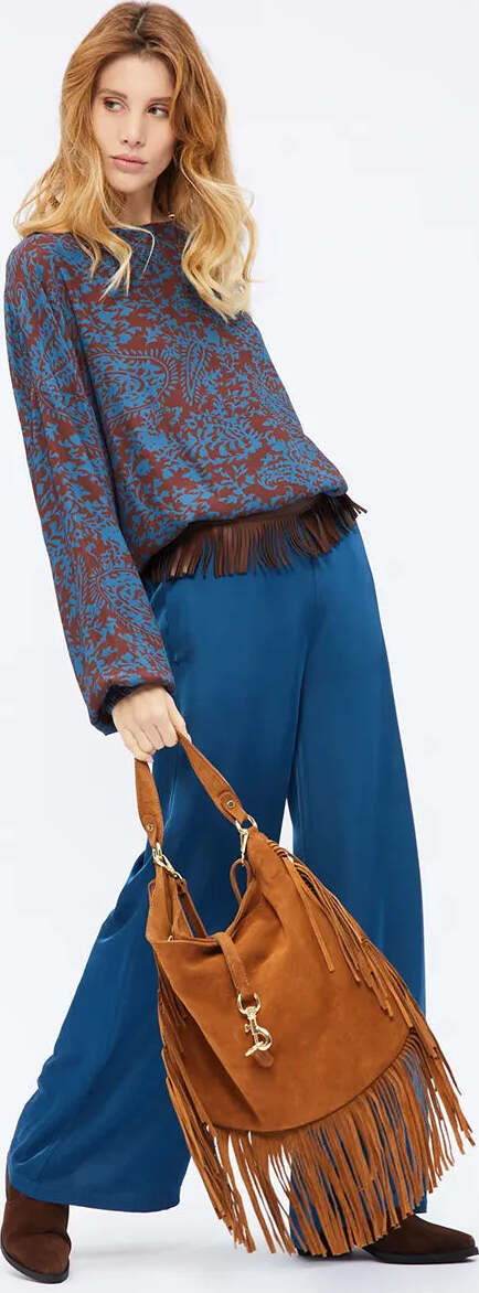 Moki-B | Blusa Fantasia Paisley Da Donna Camicia Blusa Fantasia Scollo Rotondo Moda/Donna/Abbigliamento/T-shirt top e bluse/Bluse e camicie You Store - Messina, Commerciovirtuoso.it