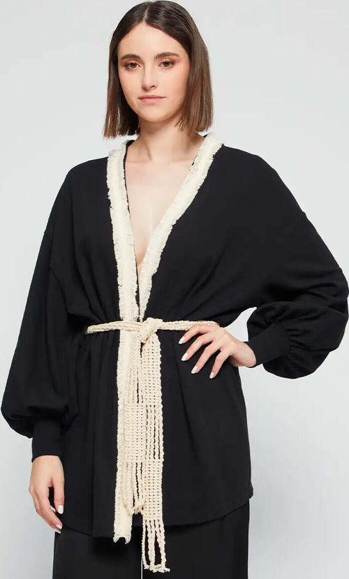 MOKI-B-|-Caban-maniche-a-sbuffo