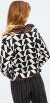 MOKI-B | Camicia fantasia Moda/Donna/Abbigliamento/T-shirt top e bluse/Bluse e camicie You Store - Messina, Commerciovirtuoso.it