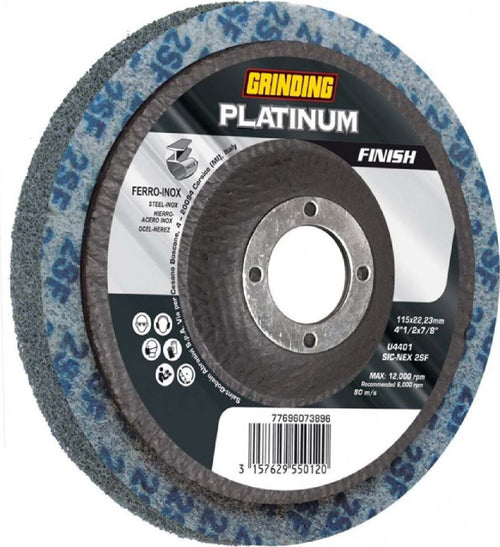 Mola abrasiva per ferro e acciaio inox con supporto in fibra di vetro Fai da te/Utensili elettrici e a mano/Accessori per utensili elettrici/Lame/Dischi diamantati La Zappa - Altamura, Commerciovirtuoso.it