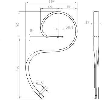 Molla Flex per vibro coltivatore 32 x 10 modello alto 37 cm in acciaio resistente Fai da te/Utensili elettrici e a mano/Attrezzi da giardinaggio/Zappe La Zappa - Altamura, Commerciovirtuoso.it