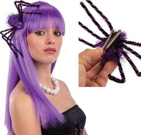 Molletta per capelli con RAGNO VIOLA art.01999 Bellezza/Cura dei capelli/Accessori styling capelli/Mollette per capelli Scontolo.net - Potenza, Commerciovirtuoso.it