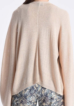 Molly Bracken Cardigan Donna Chiaro Maniche Lunghe Cardigan Casual Ampio in Tessuto Lucido Moda/Donna/Abbigliamento/Abbigliamento premaman/Cappotti giacche e gilet/Giacche Kanal 32 - Santa Maria di Licodia, Commerciovirtuoso.it