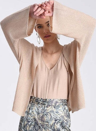 Molly Bracken Cardigan Donna Chiaro Maniche Lunghe Cardigan Casual Ampio in Tessuto Lucido Moda/Donna/Abbigliamento/Abbigliamento premaman/Cappotti giacche e gilet/Giacche Kanal 32 - Santa Maria di Licodia, Commerciovirtuoso.it