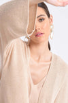 Molly Bracken Cardigan Donna Chiaro Maniche Lunghe Cardigan Casual Ampio in Tessuto Lucido Moda/Donna/Abbigliamento/Abbigliamento premaman/Cappotti giacche e gilet/Giacche Kanal 32 - Santa Maria di Licodia, Commerciovirtuoso.it