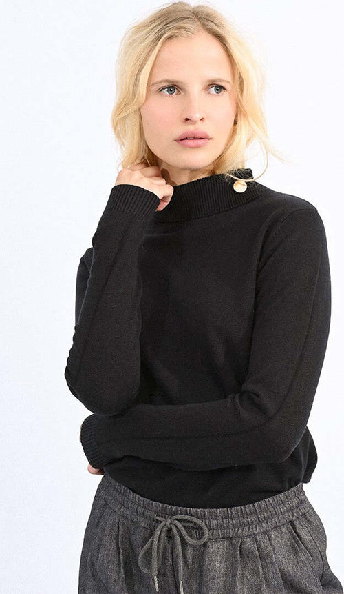 MOLLY BRACKEN MAGLIONE E1125BH NERO AI24 Moda/Donna/Abbigliamento/Maglioni e cardigan/Maglioni Kanal 32 - Santa Maria di Licodia, Commerciovirtuoso.it