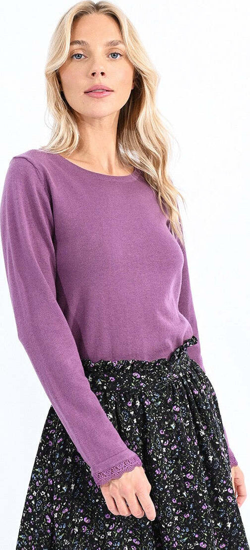 MOLLY BRACKEN MAGLIONE ES131BN AI24 Moda/Donna/Abbigliamento/Maglioni e cardigan/Maglioni Kanal 32 - Santa Maria di Licodia, Commerciovirtuoso.it