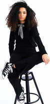 MOLLY BRACKEN MAGLIONE NERO  ELB872BN AI24 Moda/Donna/Abbigliamento/Maglioni e cardigan/Maglioni Kanal 32 - Santa Maria di Licodia, Commerciovirtuoso.it
