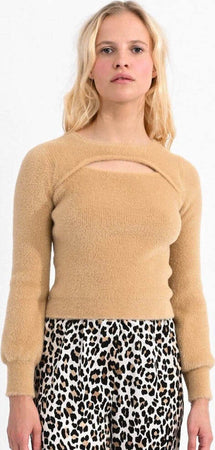 MOLLY BRACKEN MAGLIONE NERO LAH130BN BEIGE AI24 Moda/Donna/Abbigliamento/Maglioni e cardigan/Maglioni Kanal 32 - Santa Maria di Licodia, Commerciovirtuoso.it