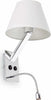MOMA Lampada da parete bianca con lettore Illuminazione/Illuminazione per interni/Illuminazioni per pareti/Applique Led Mall Home - Napoli, Commerciovirtuoso.it