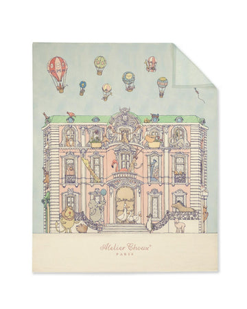 Coperta in Cashmere Atelier Choux Monceau Mansion 100 cm x 80 cm