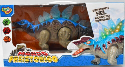 Mondo Preistorico Giocattolo Per Bambini 3+ Stegosauro Che Cammina Luci E Suoni Giochi e giocattoli/Personaggi giocattolo/Dinosauri e creature preistoriche Trade Shop italia - Napoli, Commerciovirtuoso.it