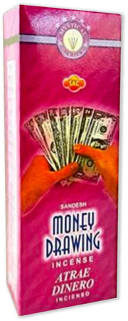 Money Drawing Incense Atrae Dinero Incensi in Stick Conf. 20 Bastoncini