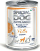 MONGE-Alimento-bocconi-cani-adulti-SPECIAL-DOG-EXCELLENCE-pollo-Lattina-400-gr