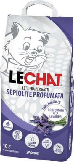 MONGE-Lettiera-gatti-Profumata-LECHAT-6,7Kg
