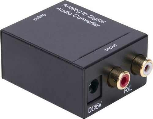Moni-Convertitore-audio-da-Analogico-R/L-a-Digitale/Toslink-Propart