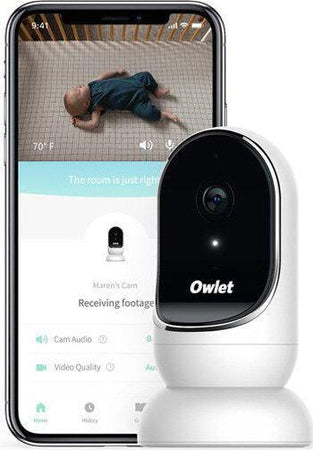 Monitor Baby Owlet Cam V3 - Bianco Prima infanzia/Sicurezza/Baby monitor/Monitor smart La Casa Del Bebè - Napoli, Commerciovirtuoso.it