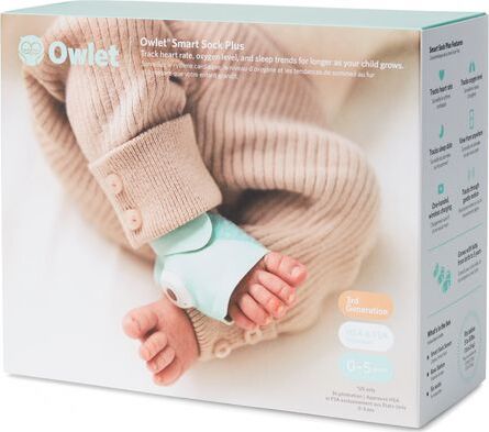 Monitor Baby Owlet Smart Sock Plus 0-5 Anni Prima infanzia/Sicurezza/Baby monitor/Monitor smart La Casa Del Bebè - Napoli, Commerciovirtuoso.it