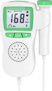 Monitor Cardiaco Movimento Fetale Doppler Gravidanza Tascabile Q-c022 A Batteria Commercio Industria e Scienza/Forniture mediche professionali/Diagnostica e Screening/Stetoscopi Trade Shop italia - Napoli, Commerciovirtuoso.it