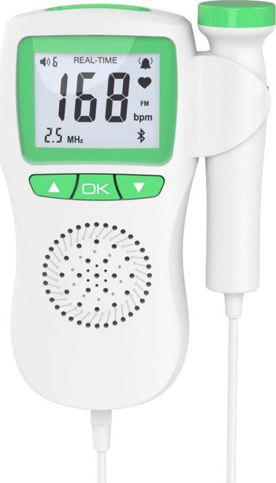 Monitor Cardiaco Movimento Fetale Doppler Gravidanza Tascabile Q-c022 A Batteria Commercio Industria e Scienza/Forniture mediche professionali/Diagnostica e Screening/Stetoscopi Trade Shop italia - Napoli, Commerciovirtuoso.it