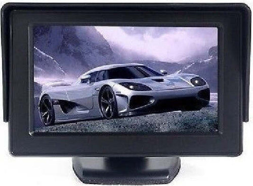 MONITOR LCD TFT 4.3” A COLORI AUTO CAMPER PER TELECAMERA RETROMARCIA REAR VIEW  Trade Shop italia - Napoli, Commerciovirtuoso.it