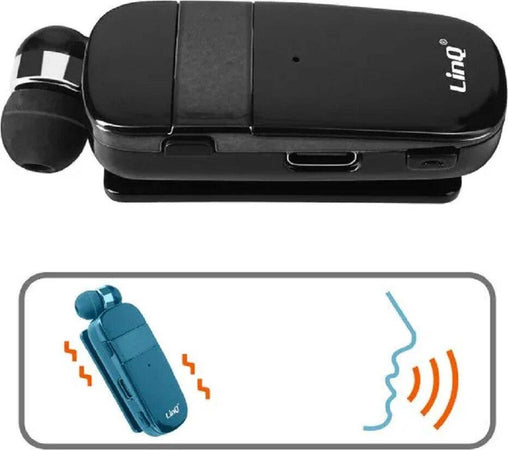 Mono Auricolare Stereo Bluetooth Con Clip-on Retrattile R8344 Autonomia 10 Ore Elettronica/Cuffie auricolari e accessori/Cuffie/Cuffie In-Ear Trade Shop italia - Napoli, Commerciovirtuoso.it