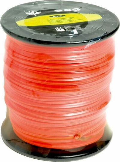 Filo per decespugliatore da 200m sezione quadrata Ø 2,4mm