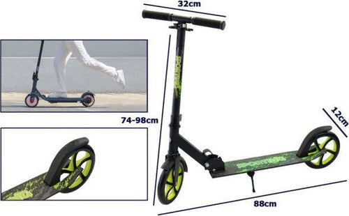 Monopattino-2-Ruote-Altezza-Regolabile-Veloce-Leggero-Versatile-Adulti-Ragazzi