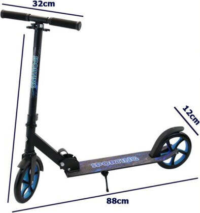 Monopattino 2 Ruote Altezza Regolabile Veloce Leggero Versatile Adulti Ragazzi Sport e tempo libero/Sport/Mobilità urbana/Monopattini e attrezzature/Monopattini/Monopattini a spinta Trade Shop italia - Napoli, Commerciovirtuoso.it