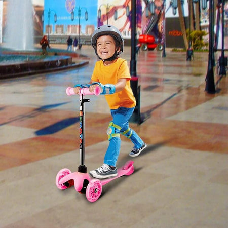 Monopattino 3 Ruote Per Bambino/bambina Altezza Regolabile Con Luci Led E Freno Giochi e giocattoli/Sport e giochi all'aperto/Biciclette e tricicli/Monopattini Trade Shop italia - Napoli, Commerciovirtuoso.it