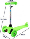 Monopattino-3-Ruote-Per-Bambino/bambina-Altezza-Regolabile-Con-Luci-Led-E-Freno