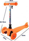 Monopattino 3 Ruote Per Bambino/bambina Altezza Regolabile Con Luci Led E Freno Giochi e giocattoli/Sport e giochi all'aperto/Biciclette e tricicli/Monopattini Trade Shop italia - Napoli, Commerciovirtuoso.it
