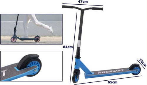 Monopattino-Due-Ruote-Veloce-E-Leggero-Versatile-Per-Bambini-E-Ragazzi-Svago