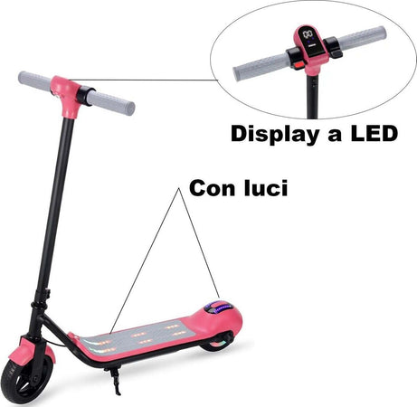 MONOPATTINO-ELETTRICO-110W-con-DISPLAY-e-luci-LED-cassa-BLUETOOTH-MAX-60KG