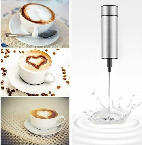 Montalatte-Elettrico-a-batteria-2-in-1-Aorlis-in-Acciaio-Pratico-Mixer-con-base
