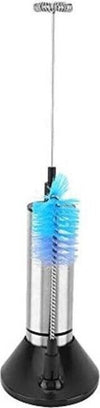 Montalatte-Elettrico-a-batteria-2-in-1-Aorlis-in-Acciaio-Pratico-Mixer-con-base