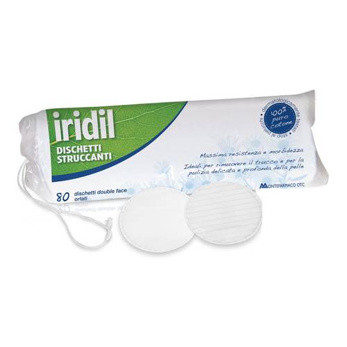 Iridil Dischetti Struccanti Cotone 80 Pz