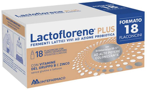 Montefarmaco Otc Spa Lactoflorene Plus 18Fl 180Ml