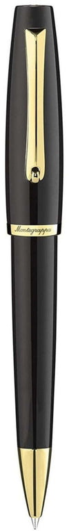 MONTEGRAPPA Penna a sfera rotazione Manager nera e oro ISMANBYC