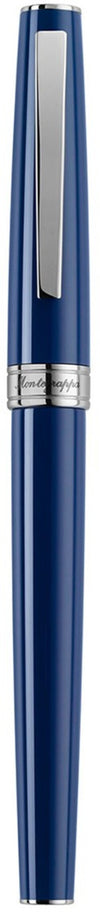 MONTEGRAPPA Penna roller Armonia blu navy minuterie acciaio ISA1RRAB