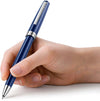MONTEGRAPPA Penna roller Armonia blu navy minuterie acciaio ISA1RRAB